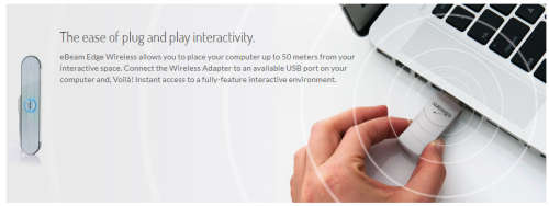 eBEAM EDGE+USB***INTERACTIVITY ON ANY SURFACE***BRAND NEW & FACTORY SEALED***R5000+ RETAIL