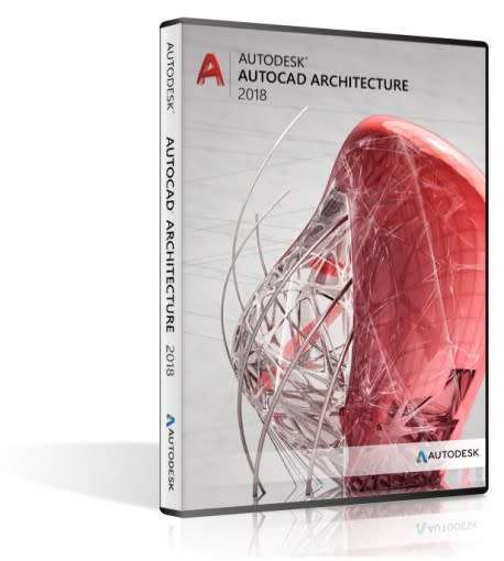 Autodesk Autocad Architecture 2018 (2 PC's for 3 YEARS)