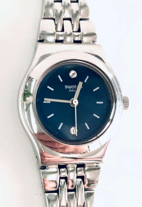 Swatch Irony Blue Dial Ladies Watch YSS288G