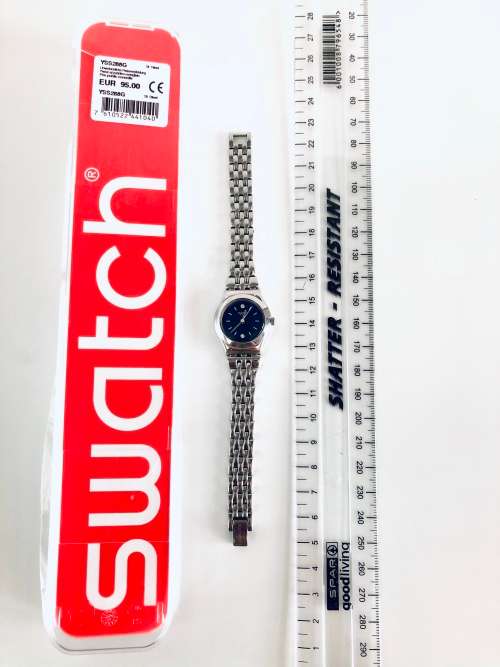 Swatch Irony Blue Dial Ladies Watch YSS288G