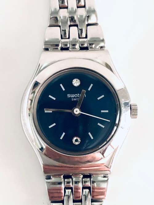 Swatch Irony Blue Dial Ladies Watch YSS288G