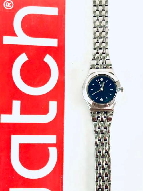 Swatch Irony Blue Dial Ladies Watch YSS288G