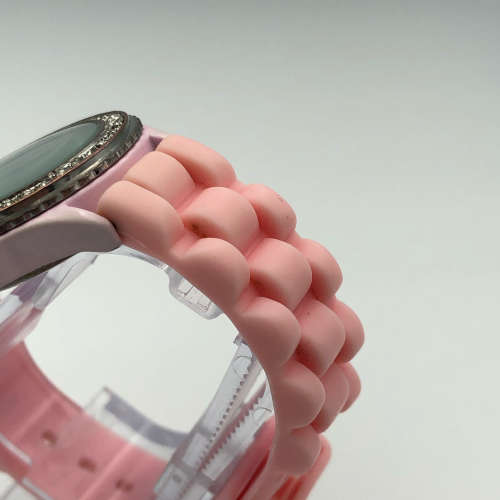 PINK `BAD GIRL` GIRLS QUARTZ WATCH
