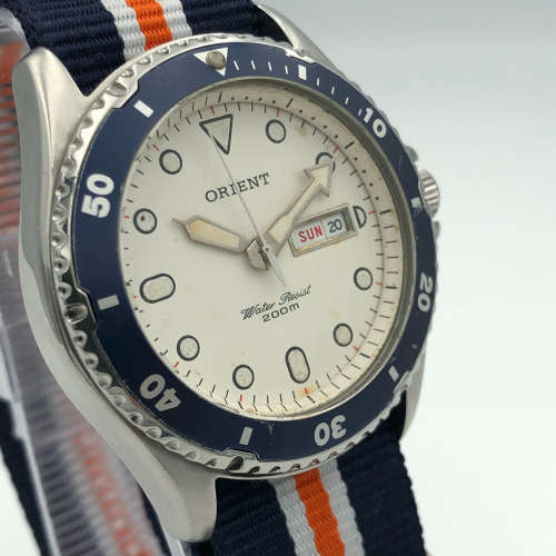 ORIENT `DOUBLE DOLPHIN` DIVER WATCH