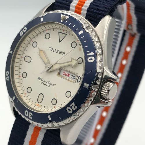 ORIENT `DOUBLE DOLPHIN` DIVER WATCH