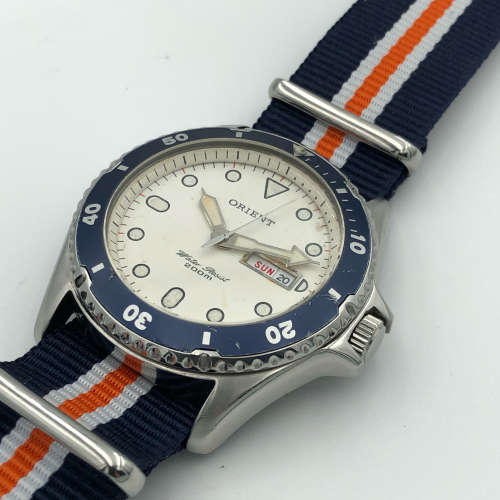 ORIENT `DOUBLE DOLPHIN` DIVER WATCH