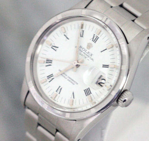 RARE ROLEX DATE AUTOMATIC SWISS WATCH ## original papers ##