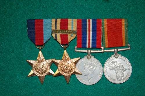 Set of World War 2 Medals