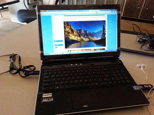 Mecer Core i5 vPro HDMI 86CU Gaming Laptop