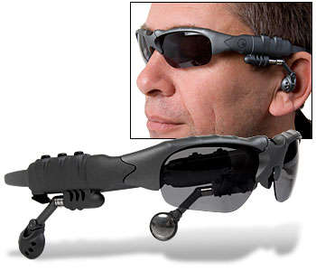 MP3 Sunglasses 2 gig takes 500 songs  NO HIDDEN Cost Postage Included ***