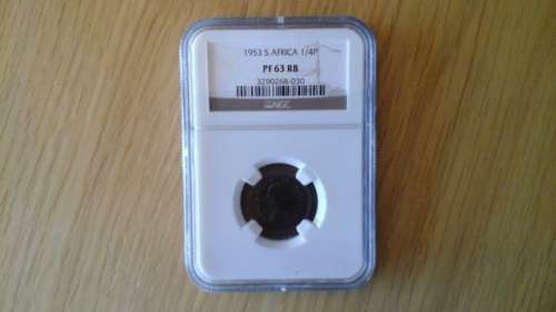 1953 1/4 PENNY PF63 RB NGC