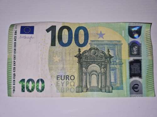 EURO 100 BANK NOTE - BID PER 1 EURO TO TAKE ALL