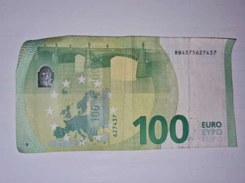 EURO 100 BANK NOTE - BID PER 1 EURO TO TAKE ALL