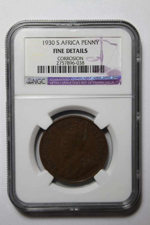 ### 1930 UNION PENNY  FINE DETAILS ###