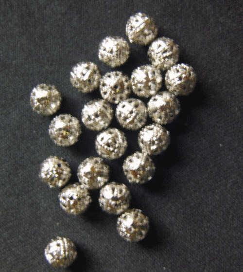 Nickle Filigree Spacer, 6mm - Pack of 100.