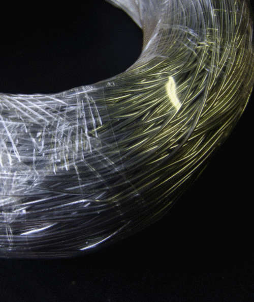 Silver Tone Beading Wire, 1.0mm - per meter.
