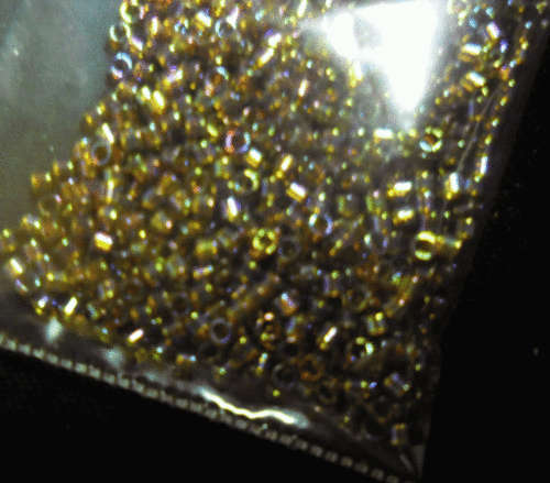 Miyuki Delica Transparent Amber AB 11/0 - Pack of +250.