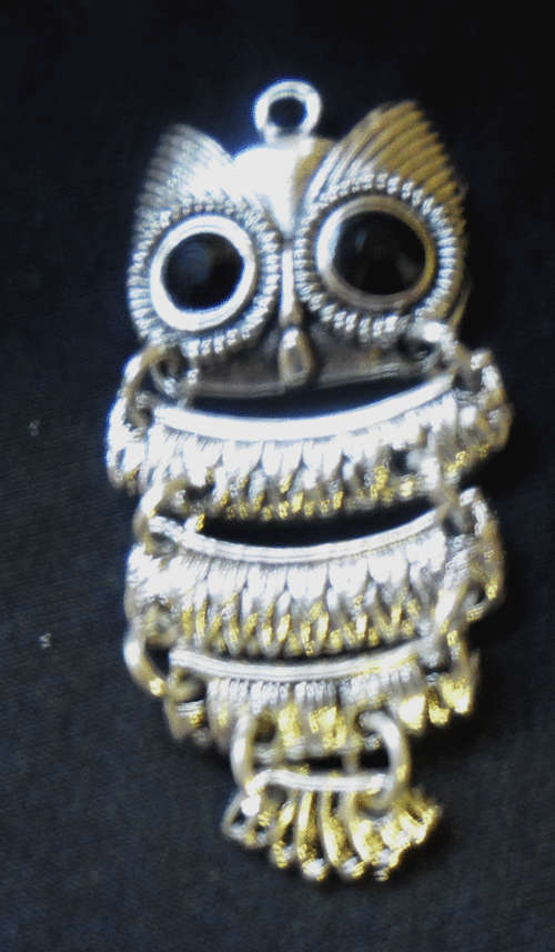 WINTER SALE!! Owl Pendant 45mm x 23mm - Sold individually.