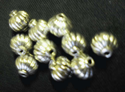 Nickle Spacer, 6mm x 7mm - Pack of 20.