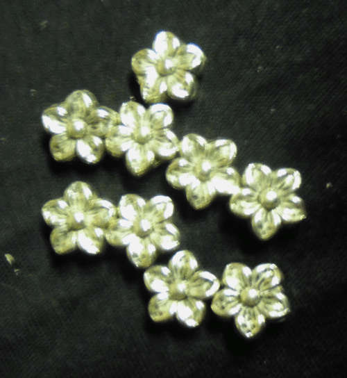 Nickle Spacer, 9mm x 4mm - Pack of 20.