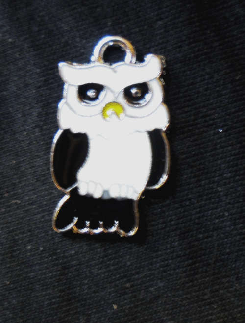 Enamel Charm , 25mm x 16mm - Sold Individually.