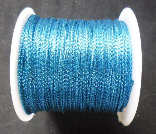Blue Braided Cord - Per 20m Roll.