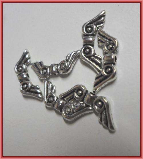 Nickle Wing Spacer, 16mm x 5mm - Pack of 10.