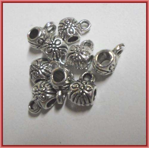 Nickle Spacer, 8mm x 7mm - Pack of 20.