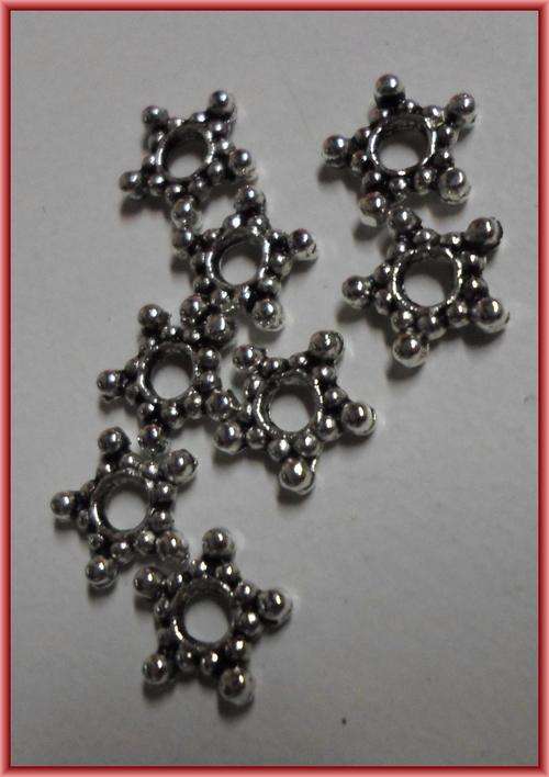 Nickle Spacer, 9mm  - Pack of 50.