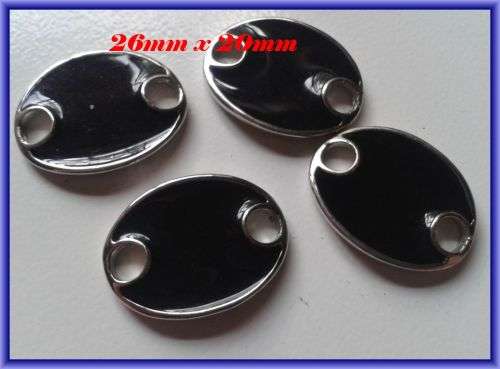 Connector, 26mm x 20mm - Pack of 5.