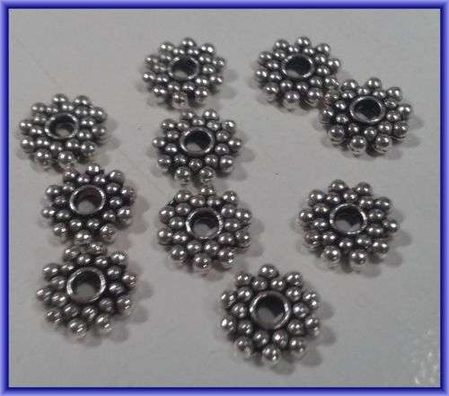 SPRING SALE!! Daisy Spacer, 8mm - Pack of 50.