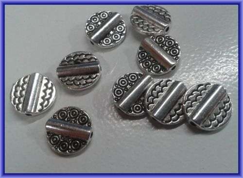 Nickle Disc Spacer, 10mm - Pack of 20.