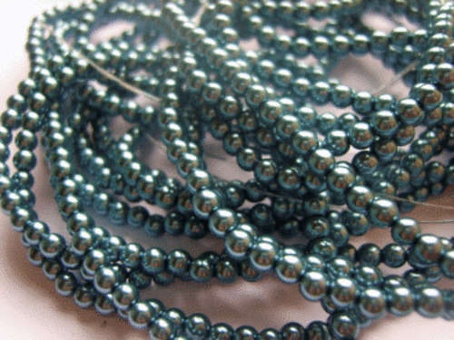 Assorted 8mm Glass Pearls-Pack of 500.