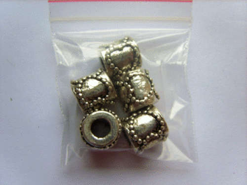 Silver Spacer - Pack of 5.