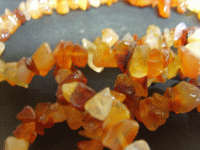 Carnelian Tumbles String, 20cm.