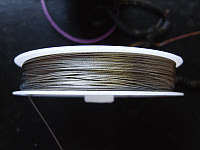 Silver Tigertail - Per 2 Meter Length.