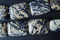 SPECIAL!! Jasper Rectangle, 30mm X 23mm - Pack of 5.