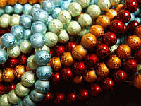 Miracle Lined Rounds, 8mm - Pack of 250. ( 50 per colour )