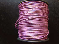 Purple Wax Cord - per meter.