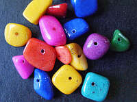 SALE!! Multi - Coloured Natural Rock Tumbles - Pack of 10.