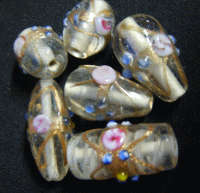 Clear Venetion, 20g ( +/- 5 Beads ).