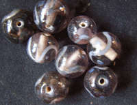 Dusky Pink Indian Rounds with Design , +/-12mm - Pack of 5.