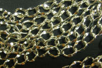 Silver Tone Metal Chain , 20mm x 13mm Link - Sold Per 1m Length. ( Heavy Chain)