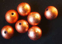 Copper  Splash Rounds, 14mm - Pack of 5.