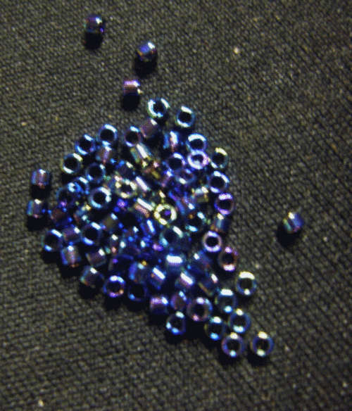 NEW : Myuki Delica Medium Blue Iris 11/0 - Per Pack of 50.