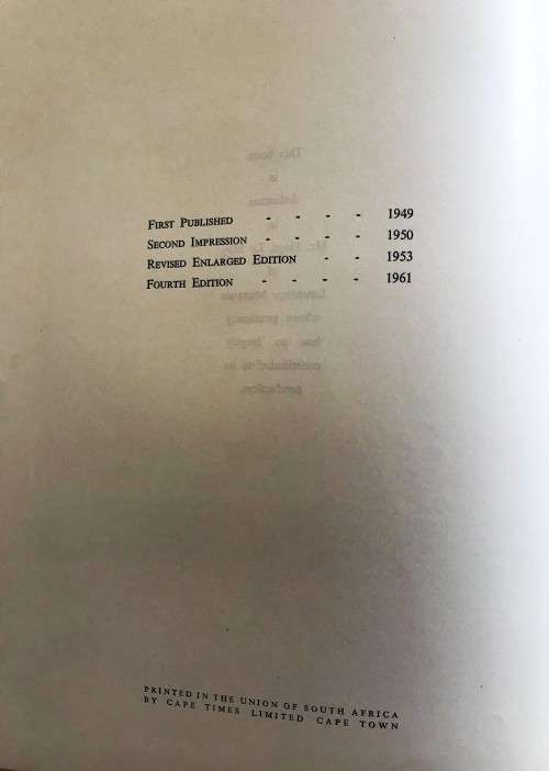 The Sea Fishes of Southern Africa by Professor J.L.B. Smith