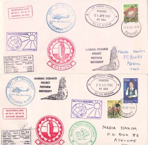 7 Antarctic Covers (Bid per cover to take all 7)
