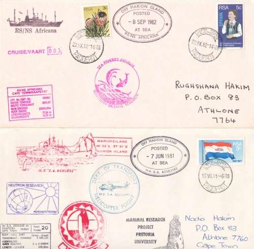 7 Antarctic Covers (Bid per cover to take all 7)