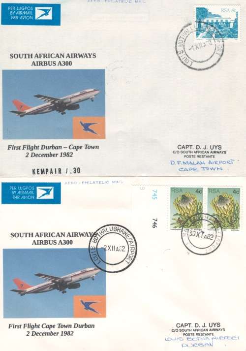 8 Scarce Kempair Flight covers (Bid per cover to take all 8)