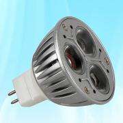 MR16 LED Bulbs/Lights/Downlighters 9W 12v Warm White Dimmable